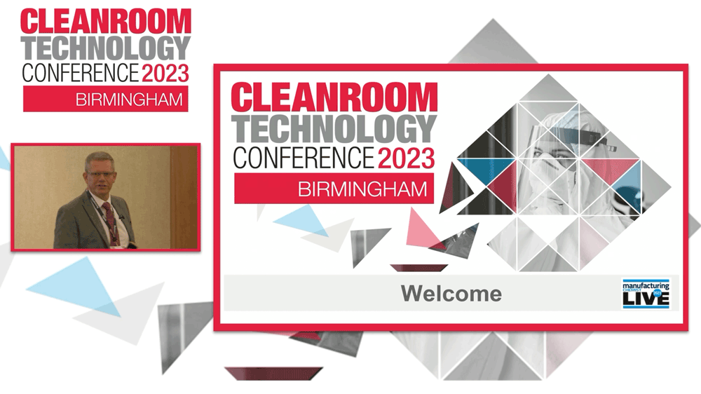 Day one | Welcome address | Stephen Ward, Chair of LBI/30 Cleanroom Technology Committee